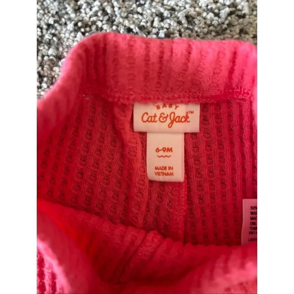 ❤️Cat & Jack 2 Piece Waffle Knit Set 6-9M